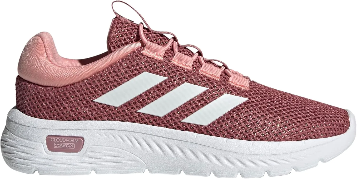 adidas Women's Cloudfoam Comfy Elastic Lace Sneaker