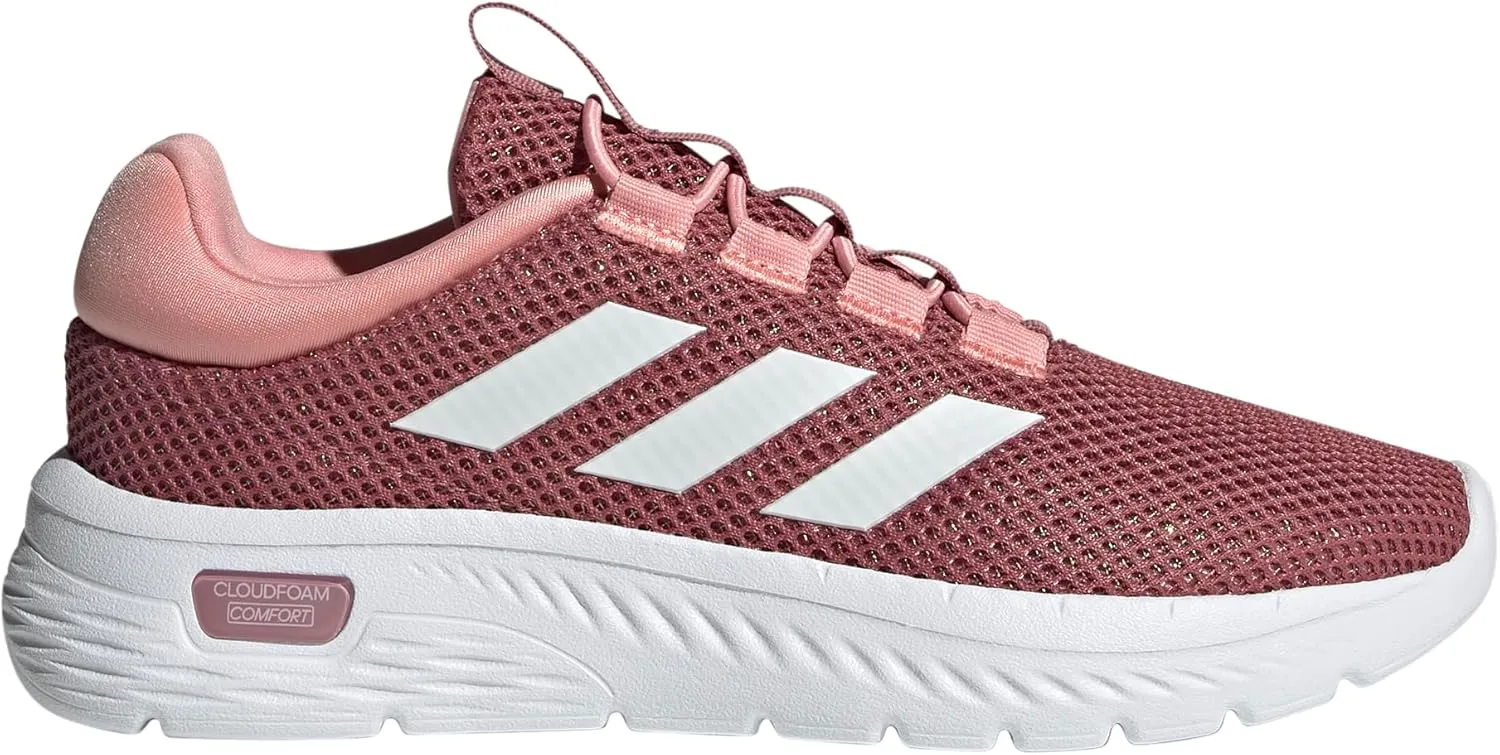adidas Women's Cloudfoam Comfy Elastic Lace Sneaker