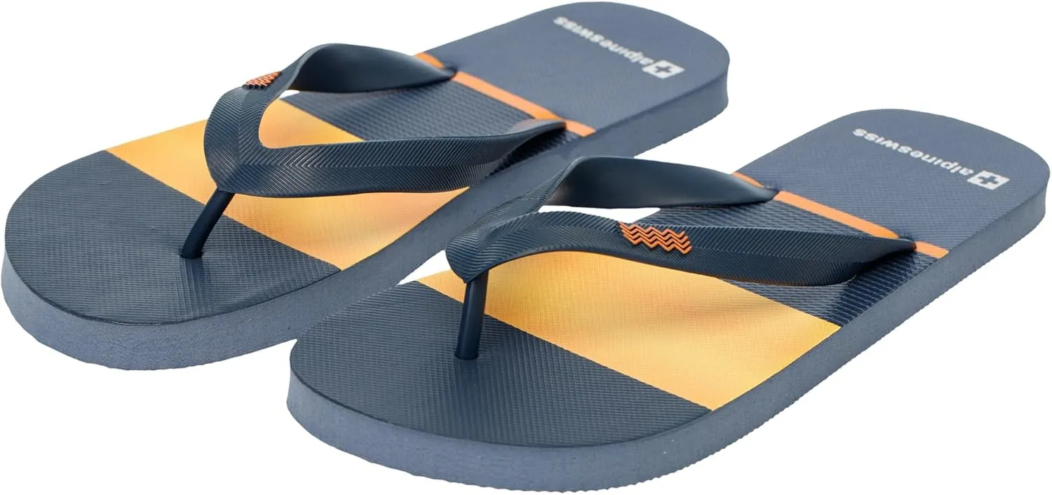 Alpine Swiss Men’s Flip Flops Lightweight EVA Sandals