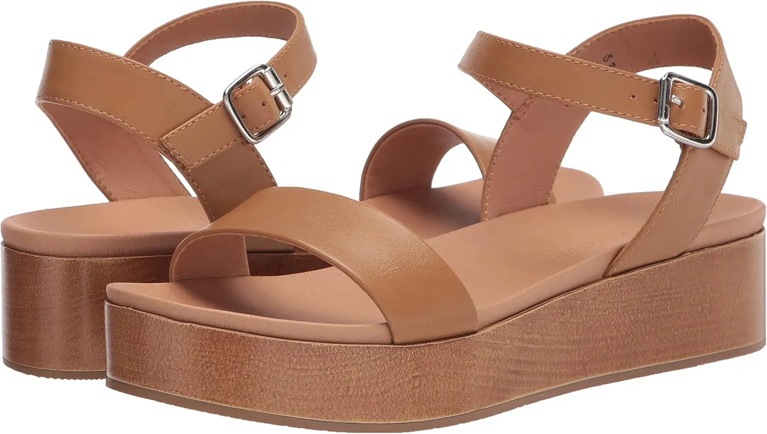 Amazon Essentials Women's Two Band Flatform Sandal