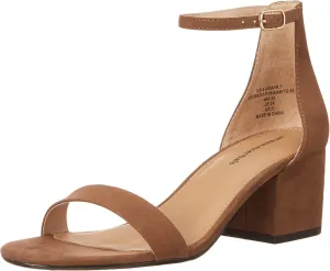 Amazon Essentials Women's Two Strap Heeled Sandal