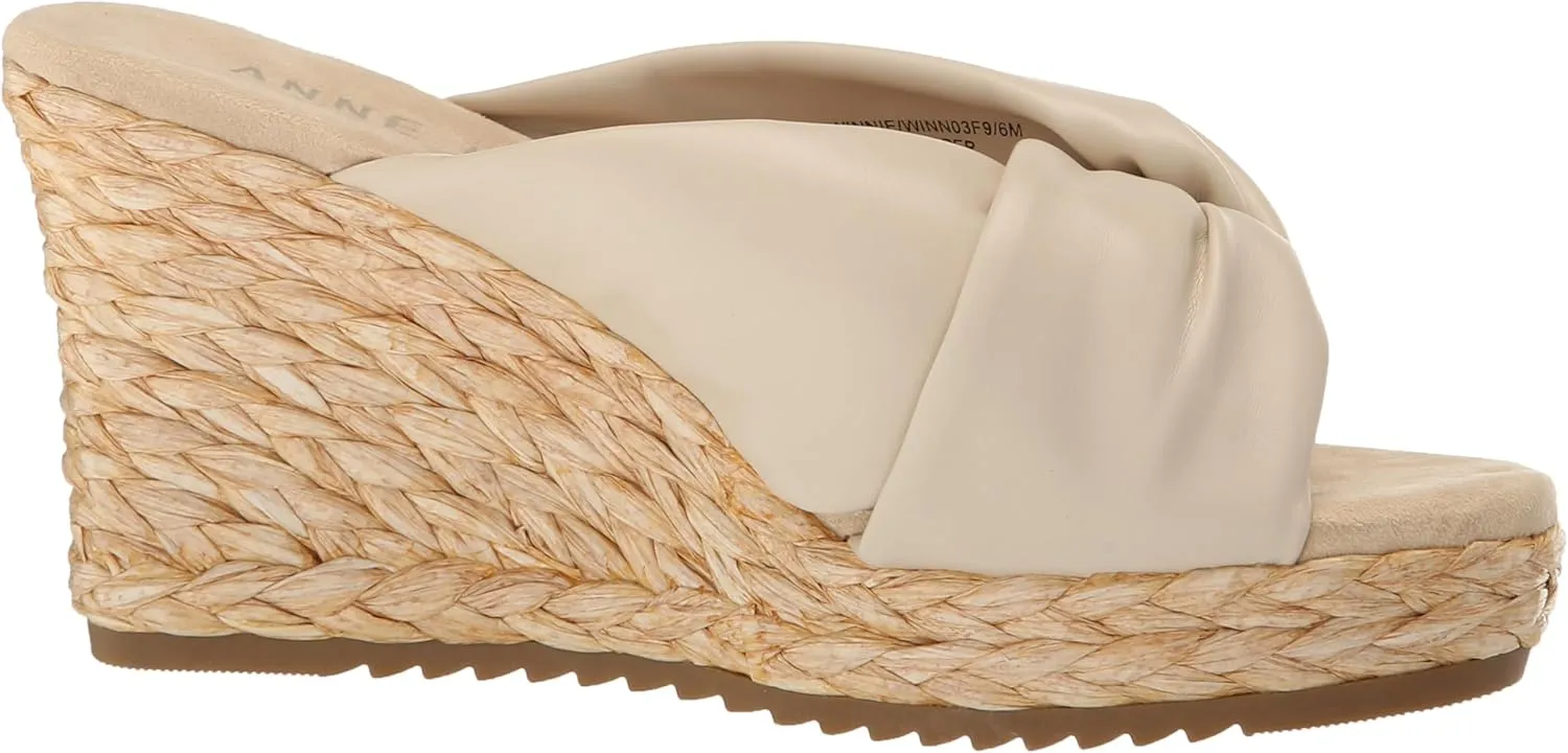 Anne Klein Womens Winnie Espadrilles