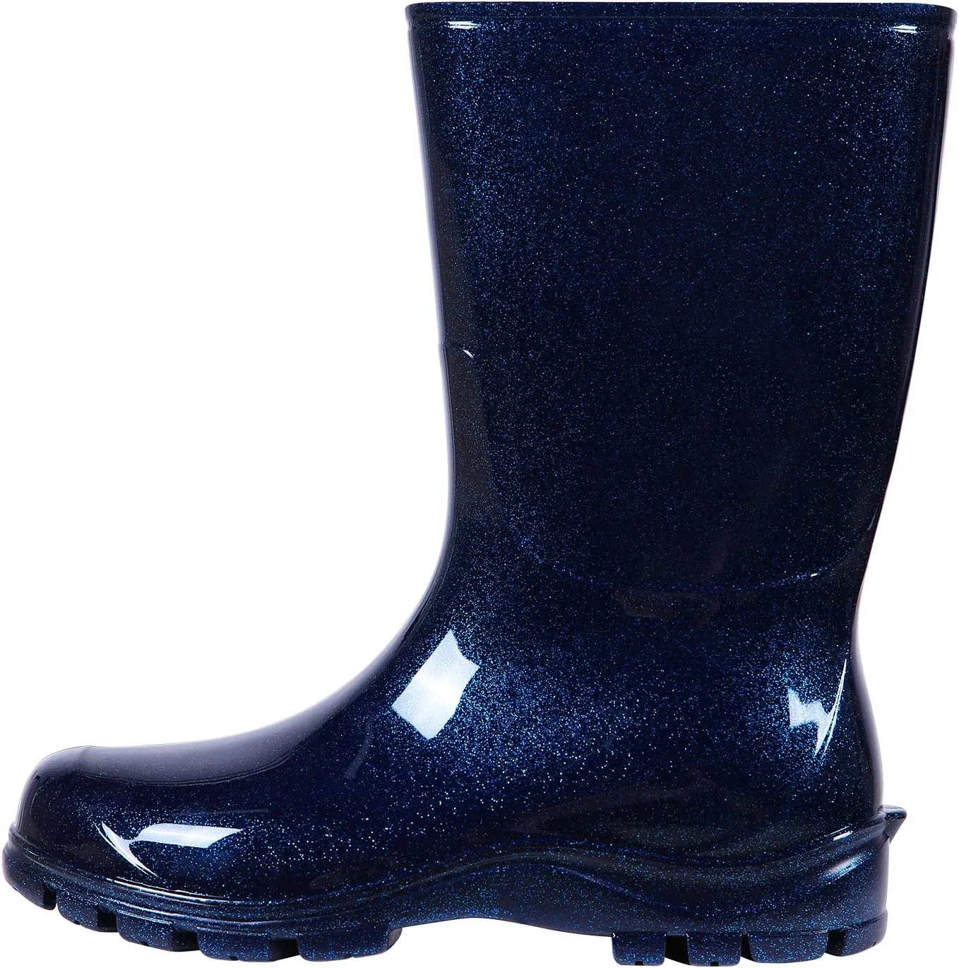 Asgard Women's Mid Calf Rain Boots Printed Waterproof Rubber Boots Short Garden Shose