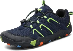 ASHION Boys Running Shoes | Barefoot Shoes | Wide Toe Box | Lightweight Athletic Walking Hiking Sneakers