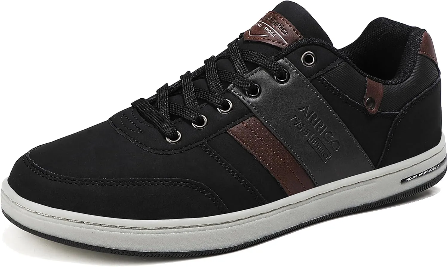 ASTERO Shoes for Men Casual Stylish Sneakers Dress Non-Slip Low Top Walking Shoes