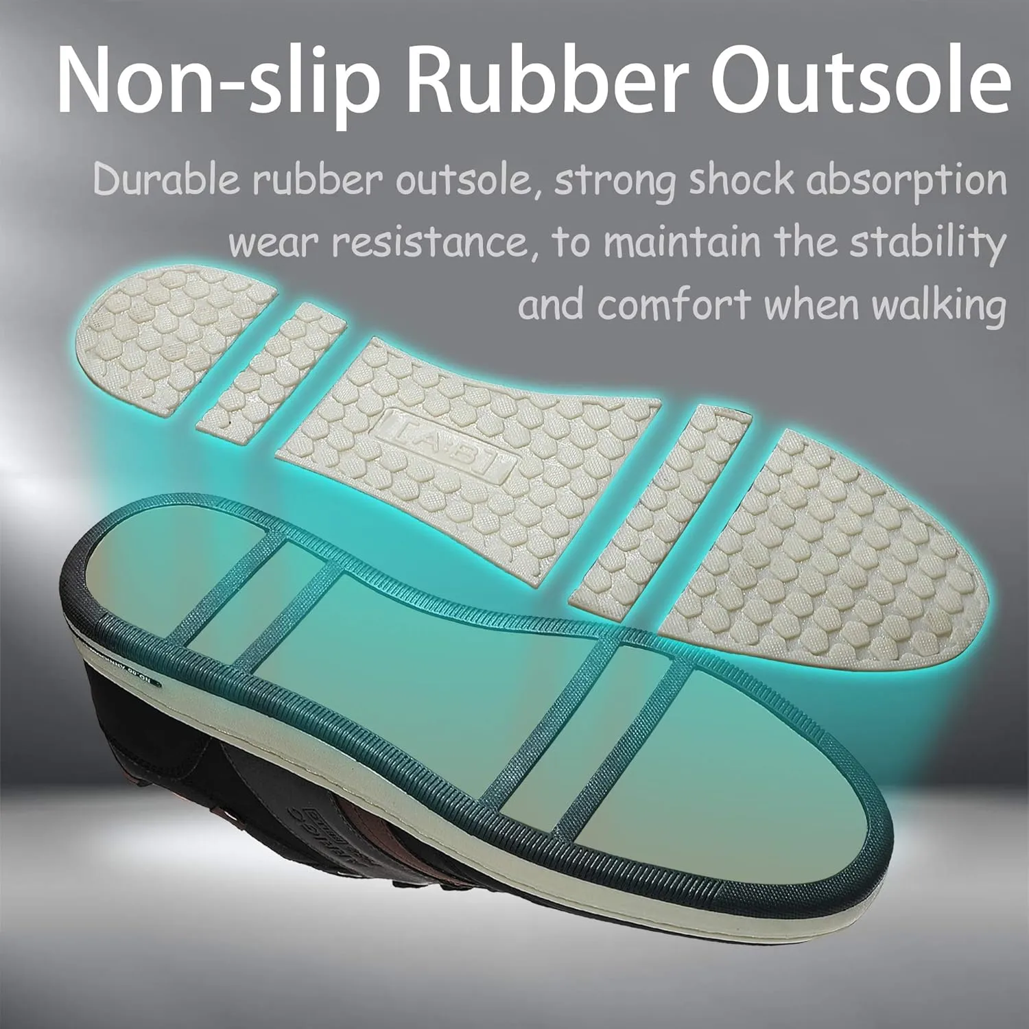 ASTERO Shoes for Men Casual Stylish Sneakers Dress Non-Slip Low Top Walking Shoes