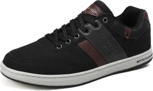 ASTERO Shoes for Men Casual Stylish Sneakers Dress Non-Slip Low Top Walking Shoes