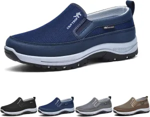 Auguscare Shoes Men, Men's Arch Support Espadrilles, Outdoor Leisure Non-Slip Orthopedic Sports Shoes Flat Walking Shoes