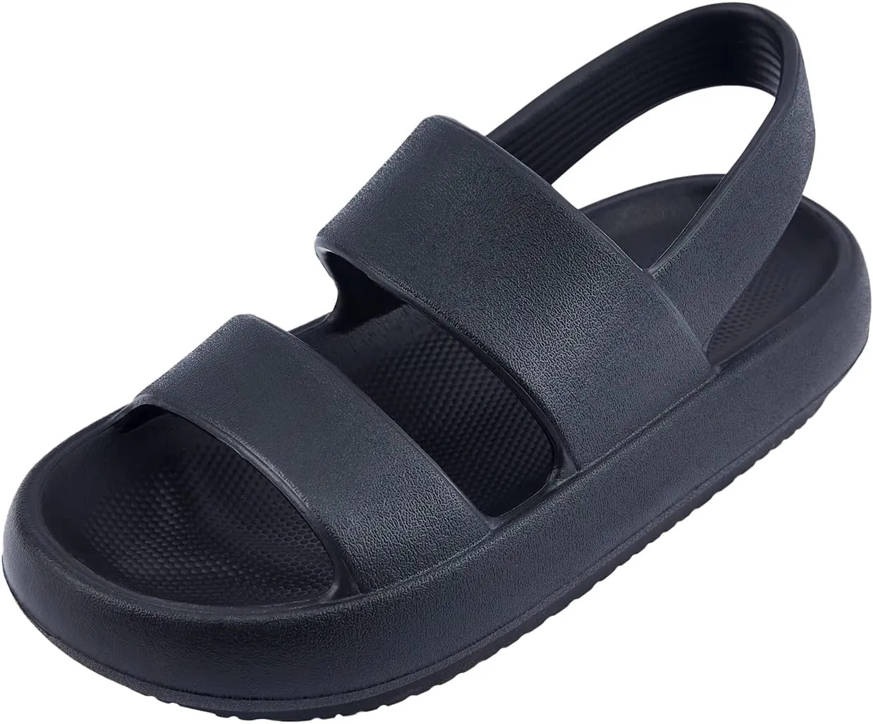 AUSLAND Women's Waterproof Sandals with Cloud Platform Sole Non-Slip Hiking & Sport Sandals w/Back Strap Water Shoes for Women Outdoor Summer 90121