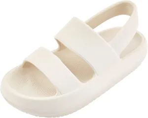 AUSLAND Women's Waterproof Sandals with Cloud Platform Sole Non-Slip Hiking & Sport Sandals w/Back Strap Water Shoes for Women Outdoor Summer 90121