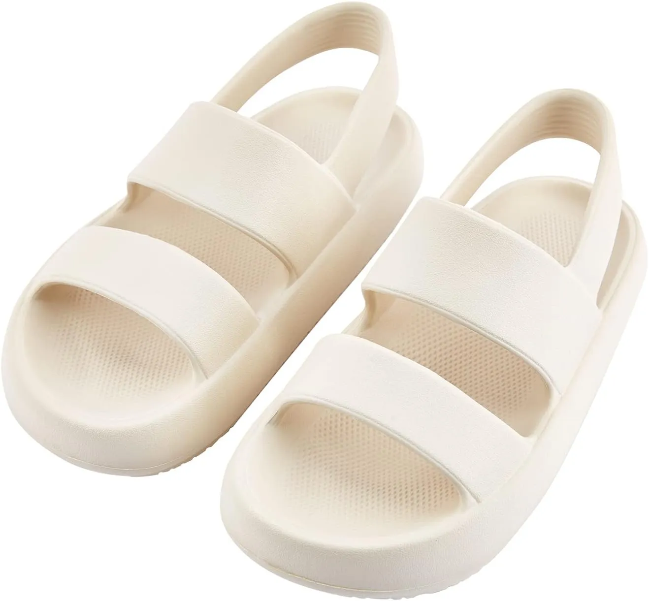 AUSLAND Women's Waterproof Sandals with Cloud Platform Sole Non-Slip Hiking & Sport Sandals w/Back Strap Water Shoes for Women Outdoor Summer 90121
