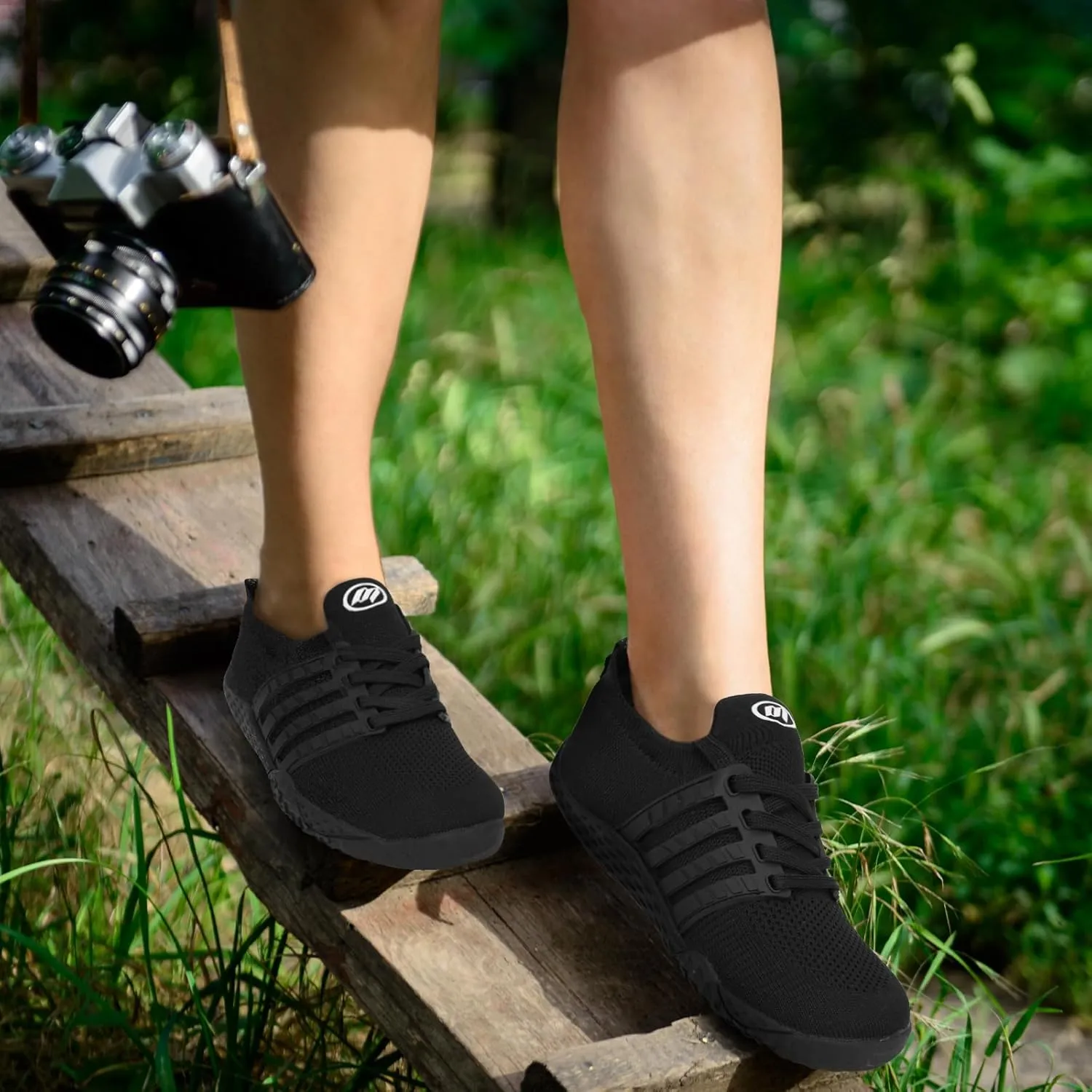 Barefoot Shoes Women Men Wide Toe Box Zero Drop Minimalist Sneakers Casual Breathable Walking Shoe Hiking Barefoot Footwear for Walking Running Camping Beach Grounding Sport