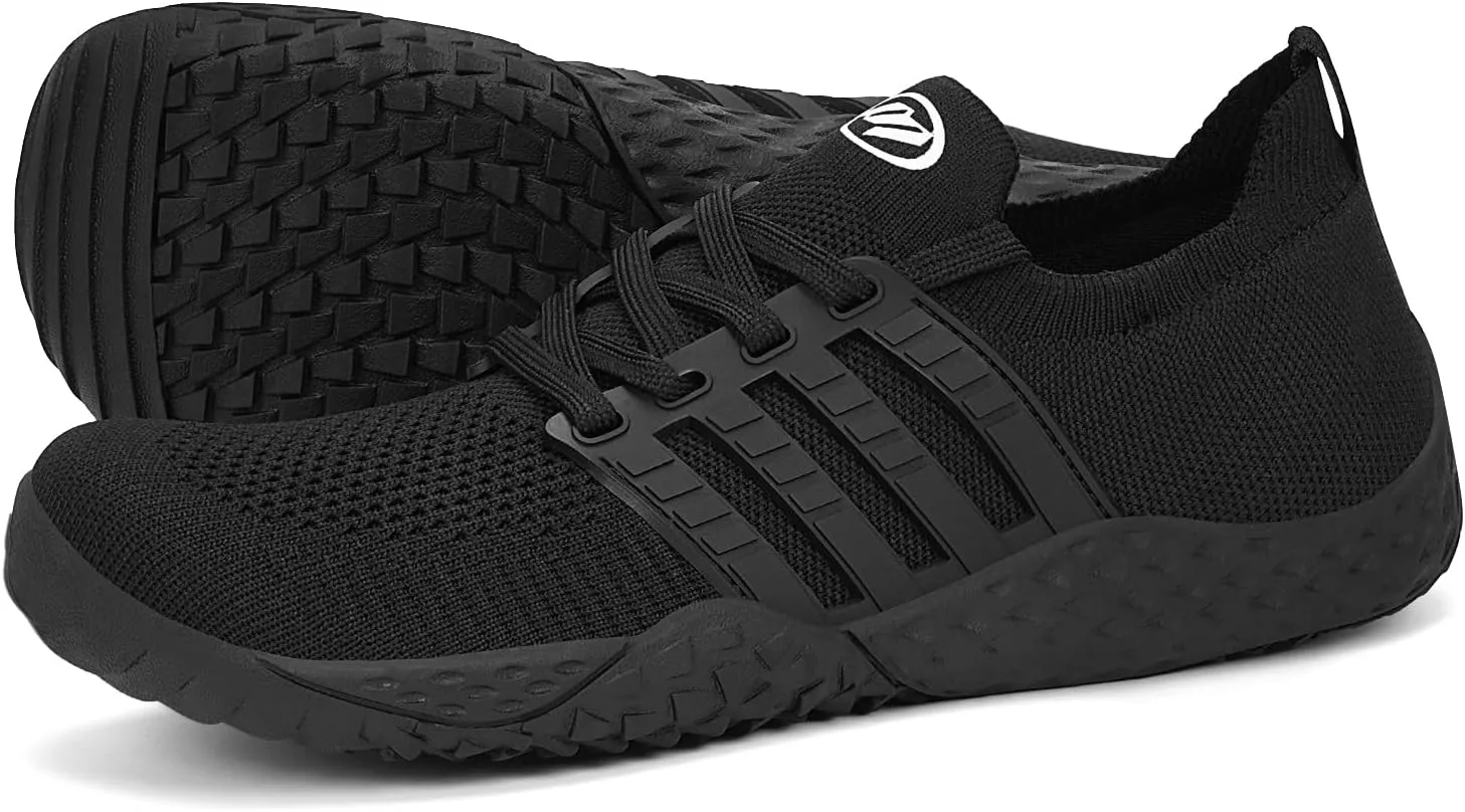 Barefoot Shoes Women Men Wide Toe Box Zero Drop Minimalist Sneakers Casual Breathable Walking Shoe Hiking Barefoot Footwear for Walking Running Camping Beach Grounding Sport