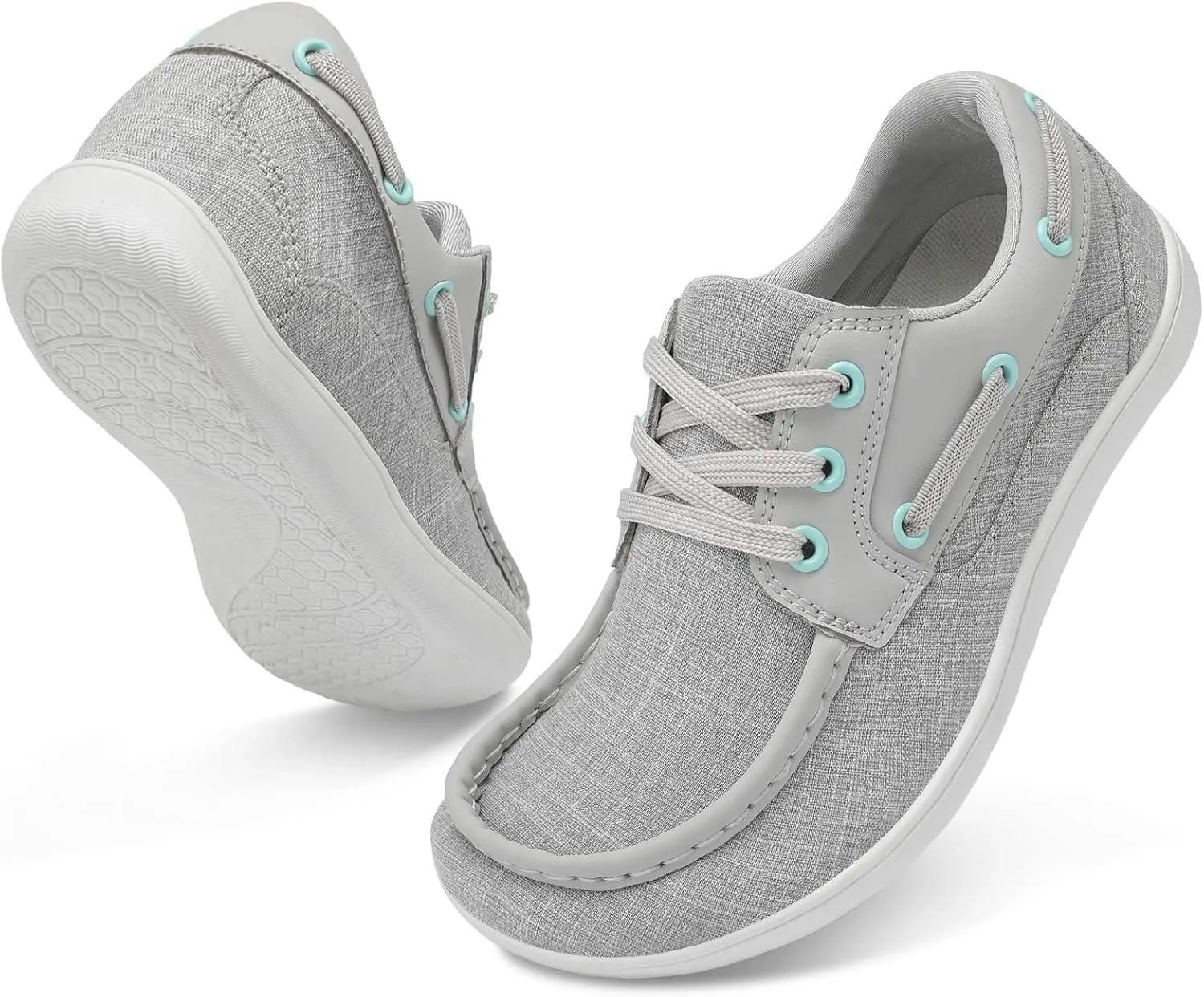 BARERUN Womens Walking Shoes Barefoot Minimalist Trail Running Shoes Wide Toe Zero Drop Tennis Sneakers for Jogging Hiking Athletic Lightweight Cross Training Shoes for Gym Office Driving