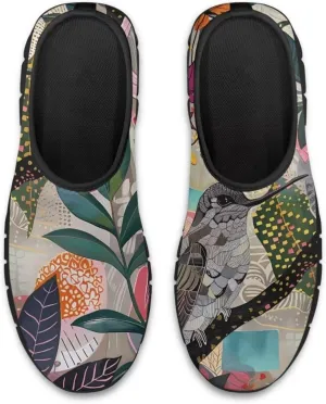 Binienty Slip on Barefoot Shoes Women Low Cut Platform Loafers Fashion Mesh Kint Walking Shoes with EVA Sole