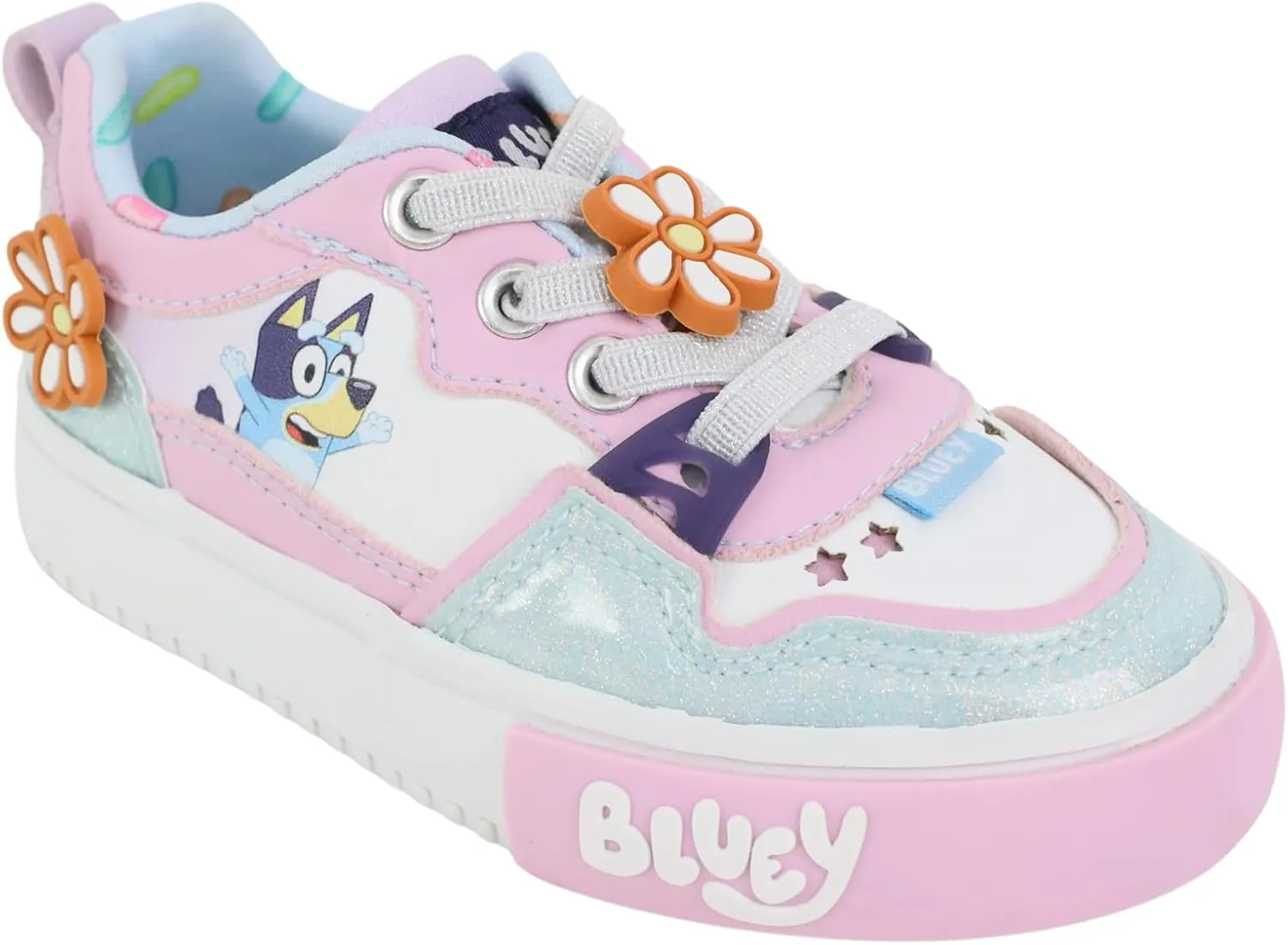 Bluey and Bingo Girls Court Sneakers