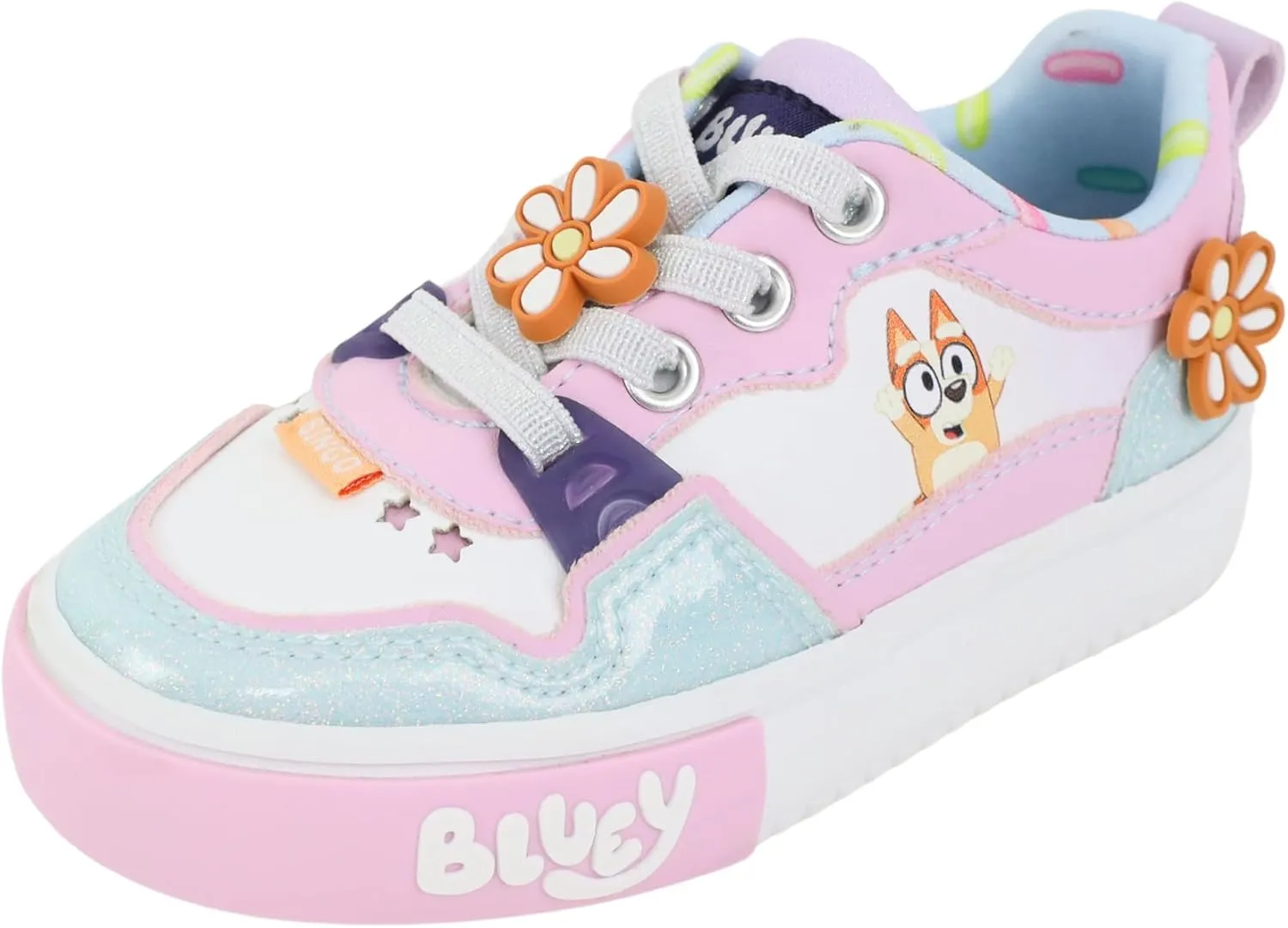 Bluey and Bingo Girls Court Sneakers