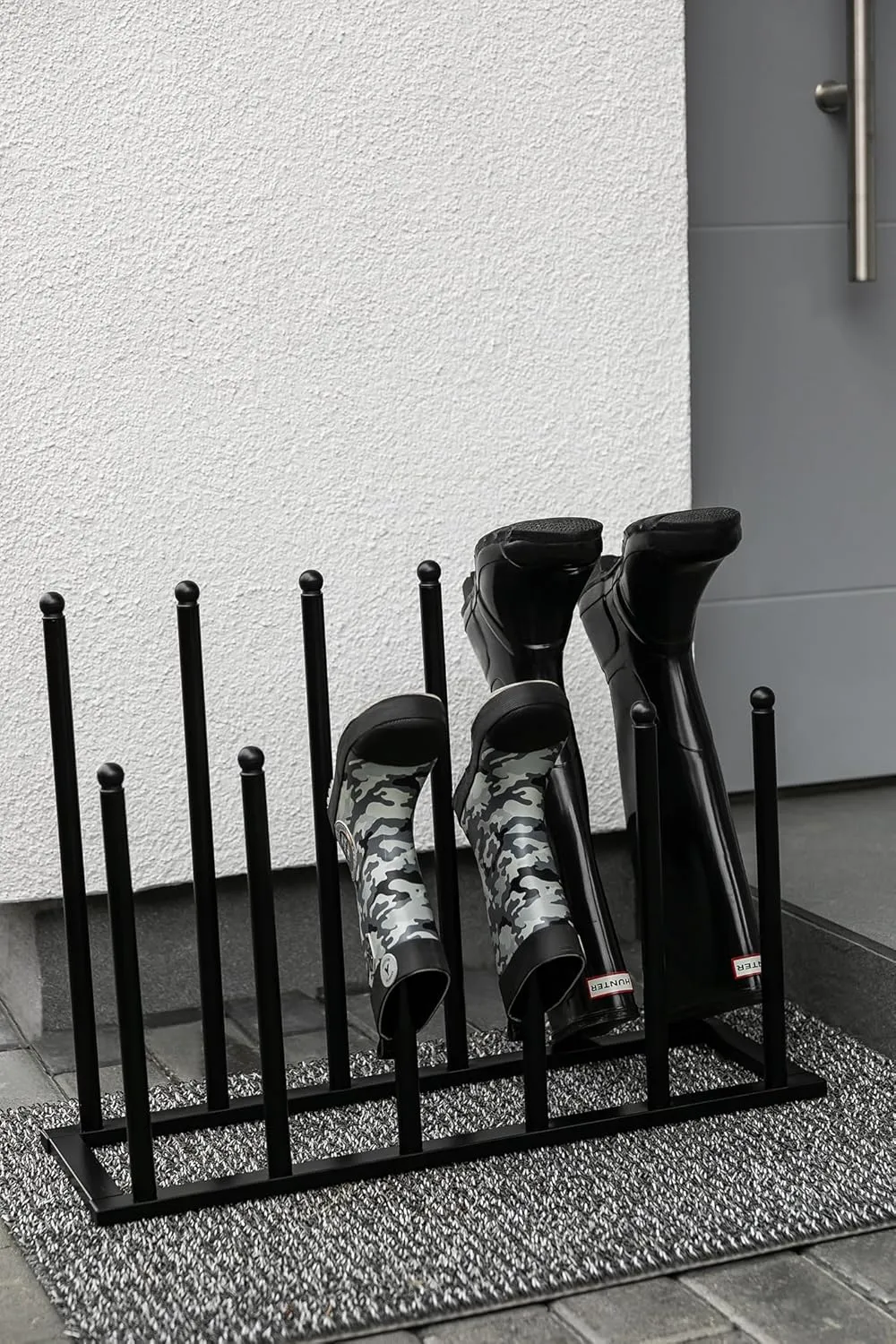 Boot Rack for Boot Storage - Boot Rack Organizer for Tall Boots, Cowboy Boots, Rain Boots, Walking Boots, Sports Boots, Shoes & Sneakers. Boot Storage Rack for 6 Pairs.
