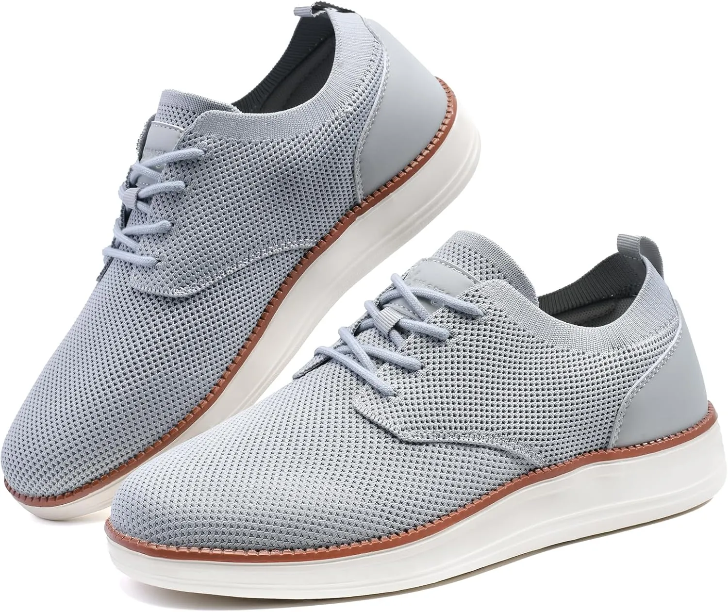 Breeze Shoes for Men Lace-Up Lightweight Casual Comfortable Fashion Sneakers