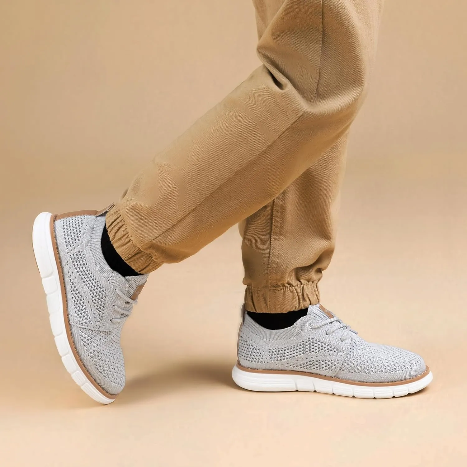Bruno Marc Boy's Mesh Sneakers Oxfords Casual Dress Lace-Up Lightweight Walking Shoes