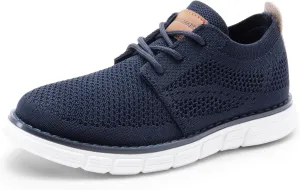 Bruno Marc Boy's Mesh Sneakers Oxfords Casual Dress Lace-Up Lightweight Walking Shoes