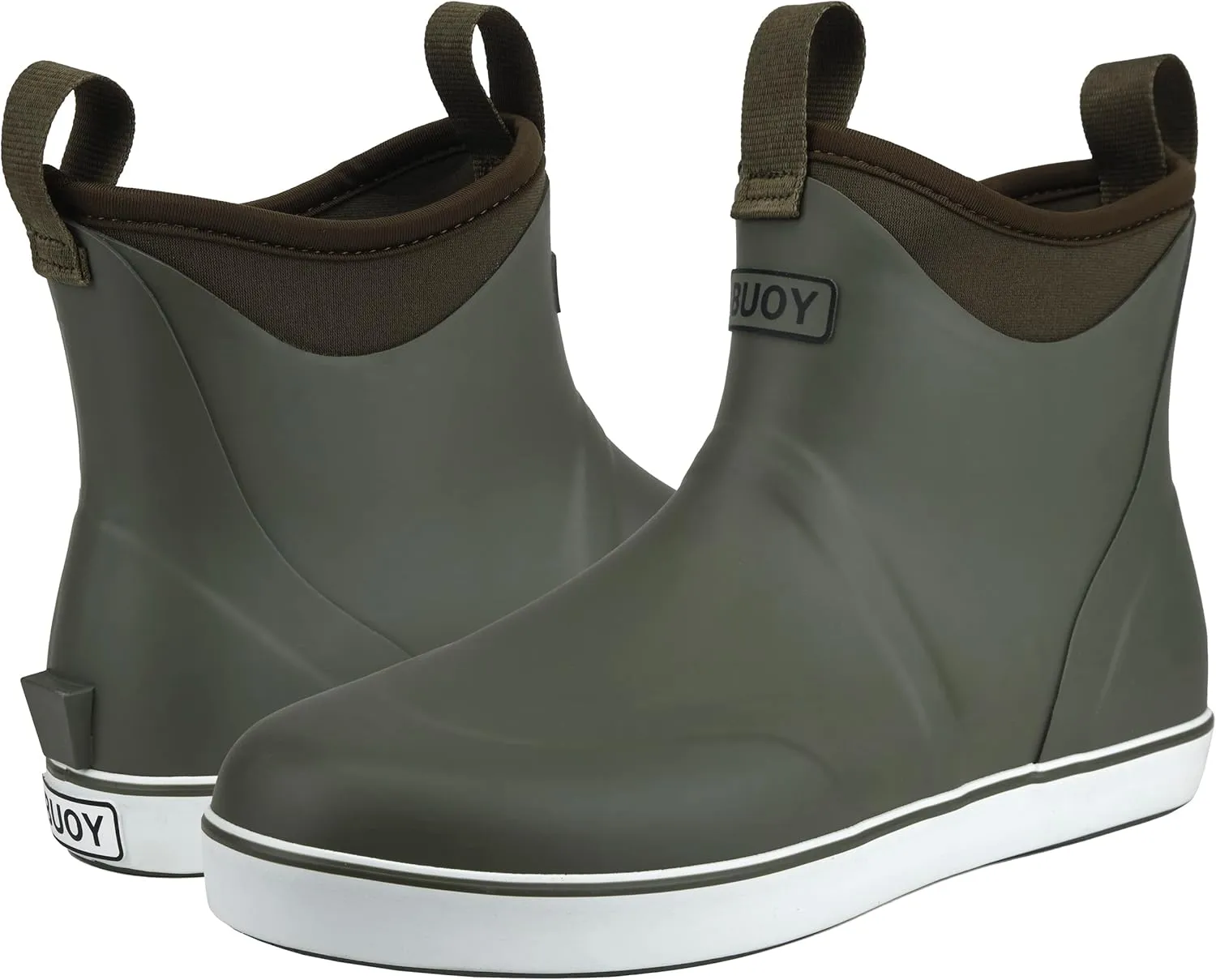 Buoy Boots Deck Boots for Men - Short Men's Rain Boots