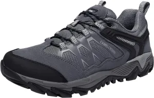 CAMEL CROWN Hiking Shoes Men Breathable Non-Slip Sneakers Lightweight Low Top for Outdoor Trailing Trekking Walking