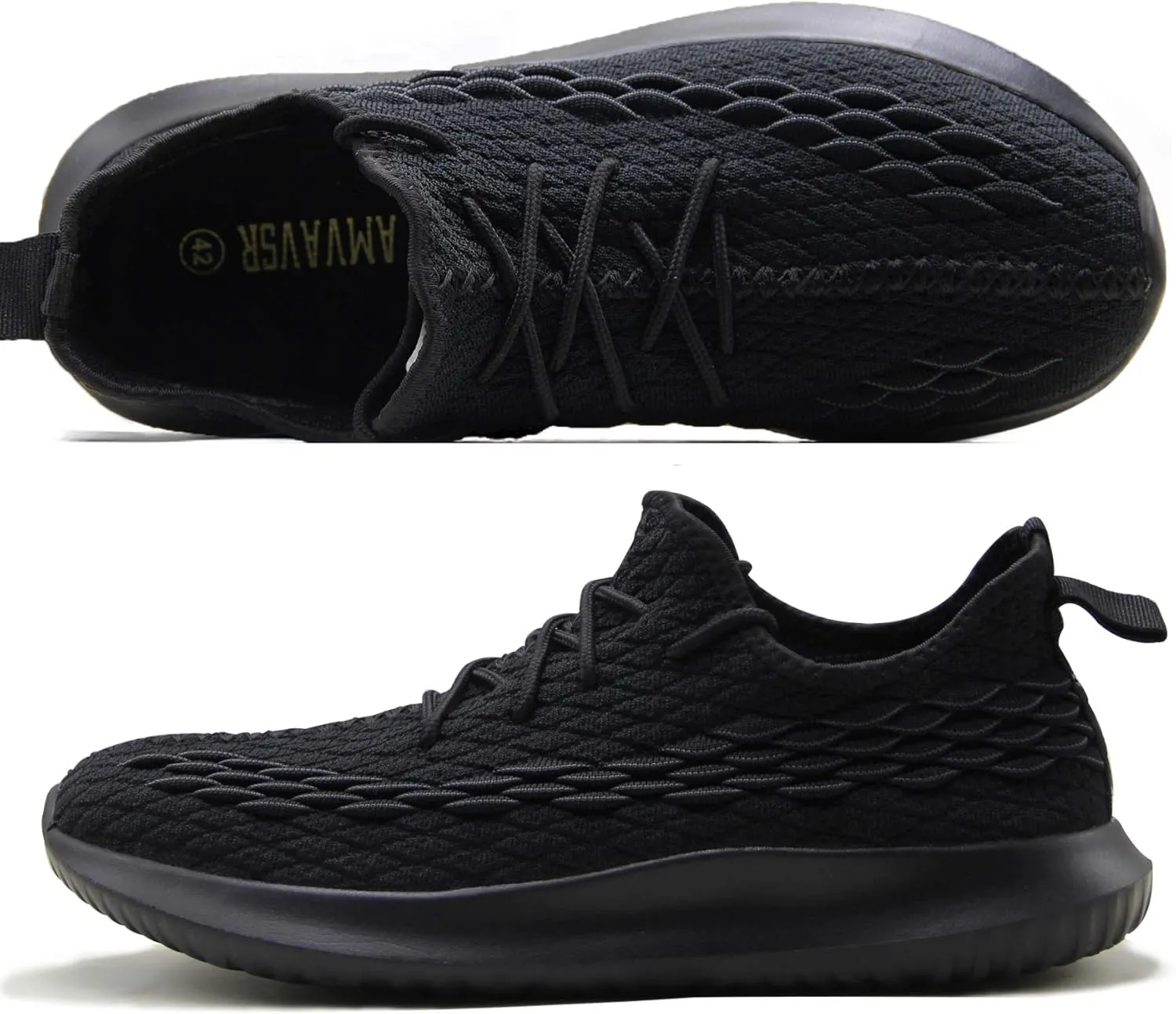CAMVAVSR Men's Sneakers Lightweight Fashion Casual Running Tennis Shoes for Walking