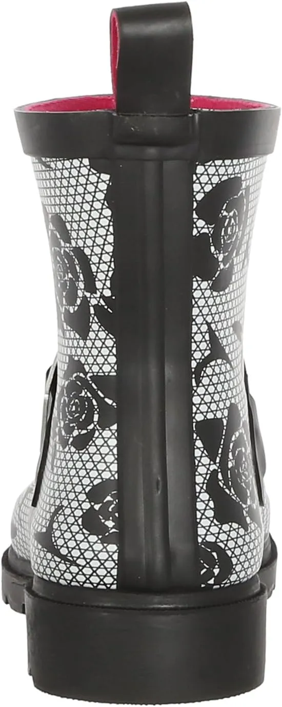 Capelli New York Ladies Short Sporty Rubber Rain Boot