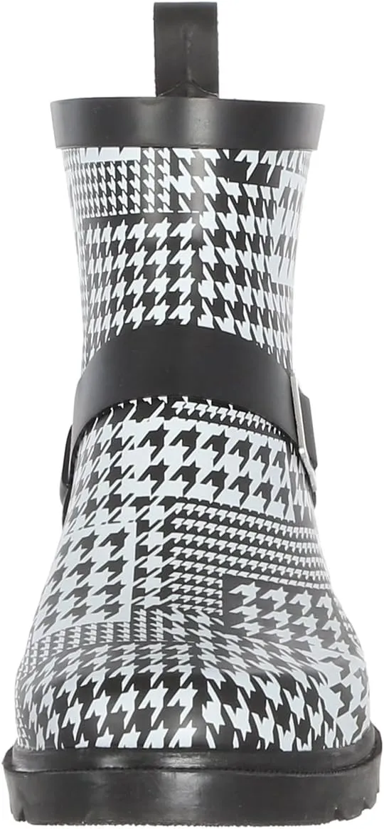 Capelli New York Ladies Short Sporty Rubber Rain Boot