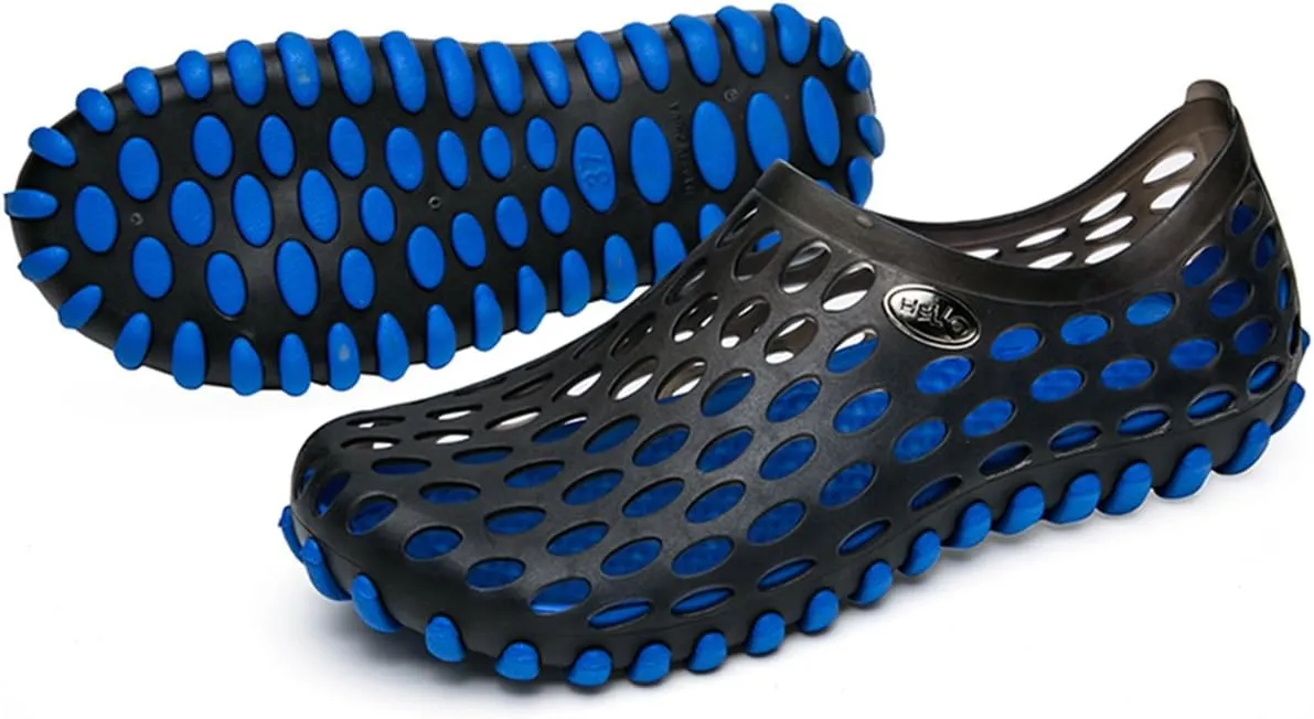 clapzovr Mens Sandals Shower Water Shoes Beach Swim Pool River Shoes Comfort Garden Clogs