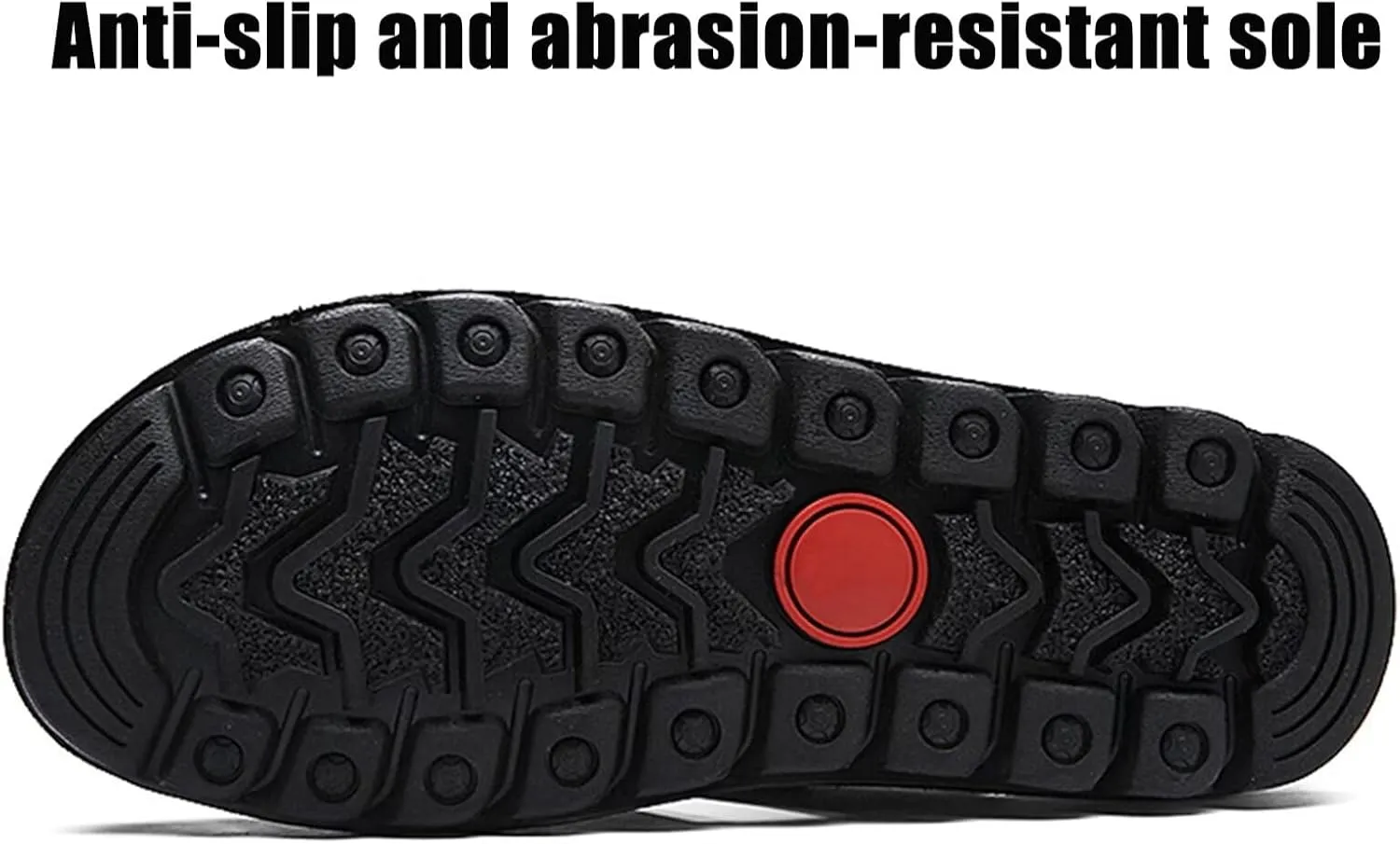 Closed Toe Sandals Leather Sports Outdoor Sandals Summer Waterproof Men's Beach Shoes Casual Trekking Walking Hiking Sandals