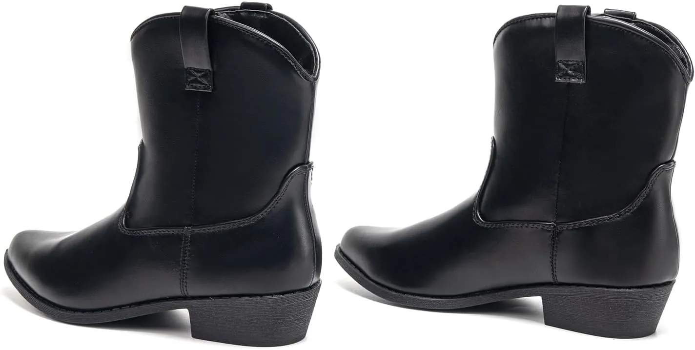 Colgo Women's Ankle Boots - Stylish Cowgirl Boots for Women, Western & Cowboy Boots, Comfortable Fashion Short Boots & Short Booties for Women