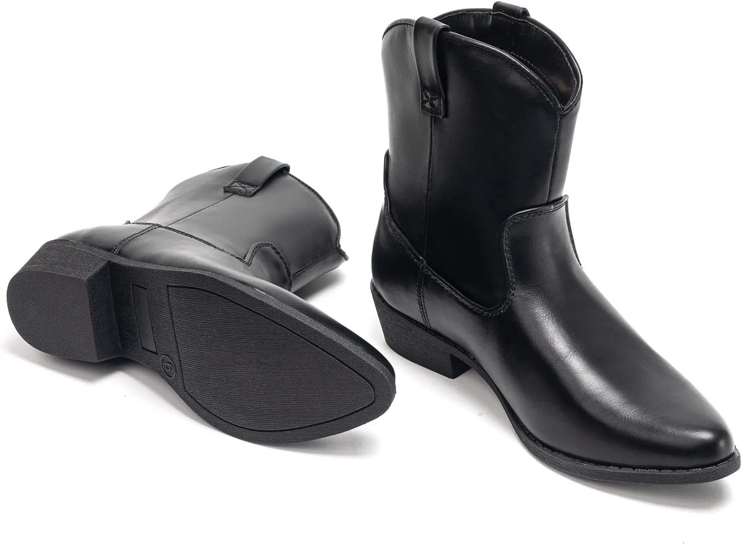 Colgo Women's Ankle Boots - Stylish Cowgirl Boots for Women, Western & Cowboy Boots, Comfortable Fashion Short Boots & Short Booties for Women