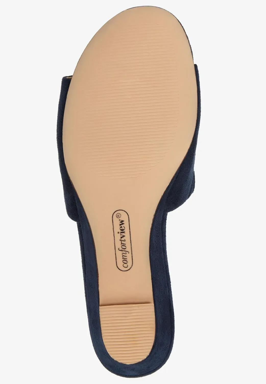 Comfortview Women's Wide Width The Capri Mule