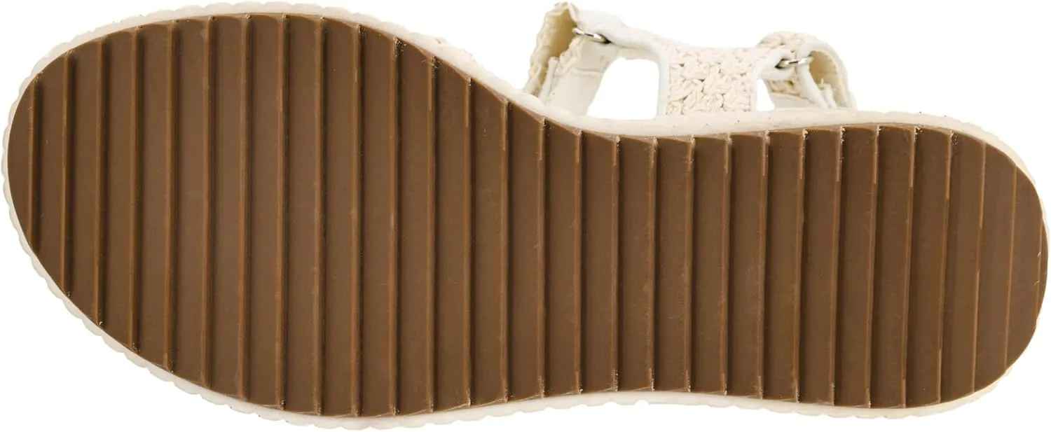 Corkys Footwear Women's Total Catch Sandals: Criss-Cross Style Straps with 1.75-Inch Platform and Secure Hook And Loop Ankle Closure for Comfort and Fashion