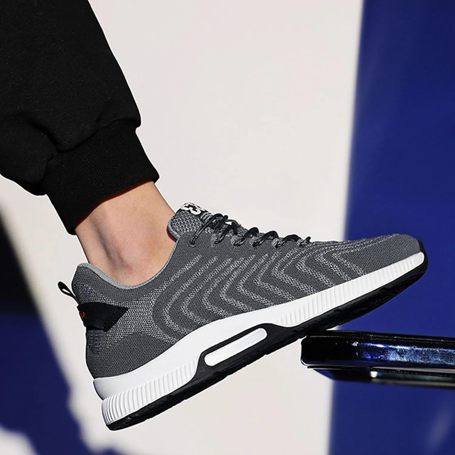 Couple Men's Elevator Shoes Men's Casual Mesh Trainers Lightweight Breathable Lace Up Sports Shoes with Mens Sneaker 626