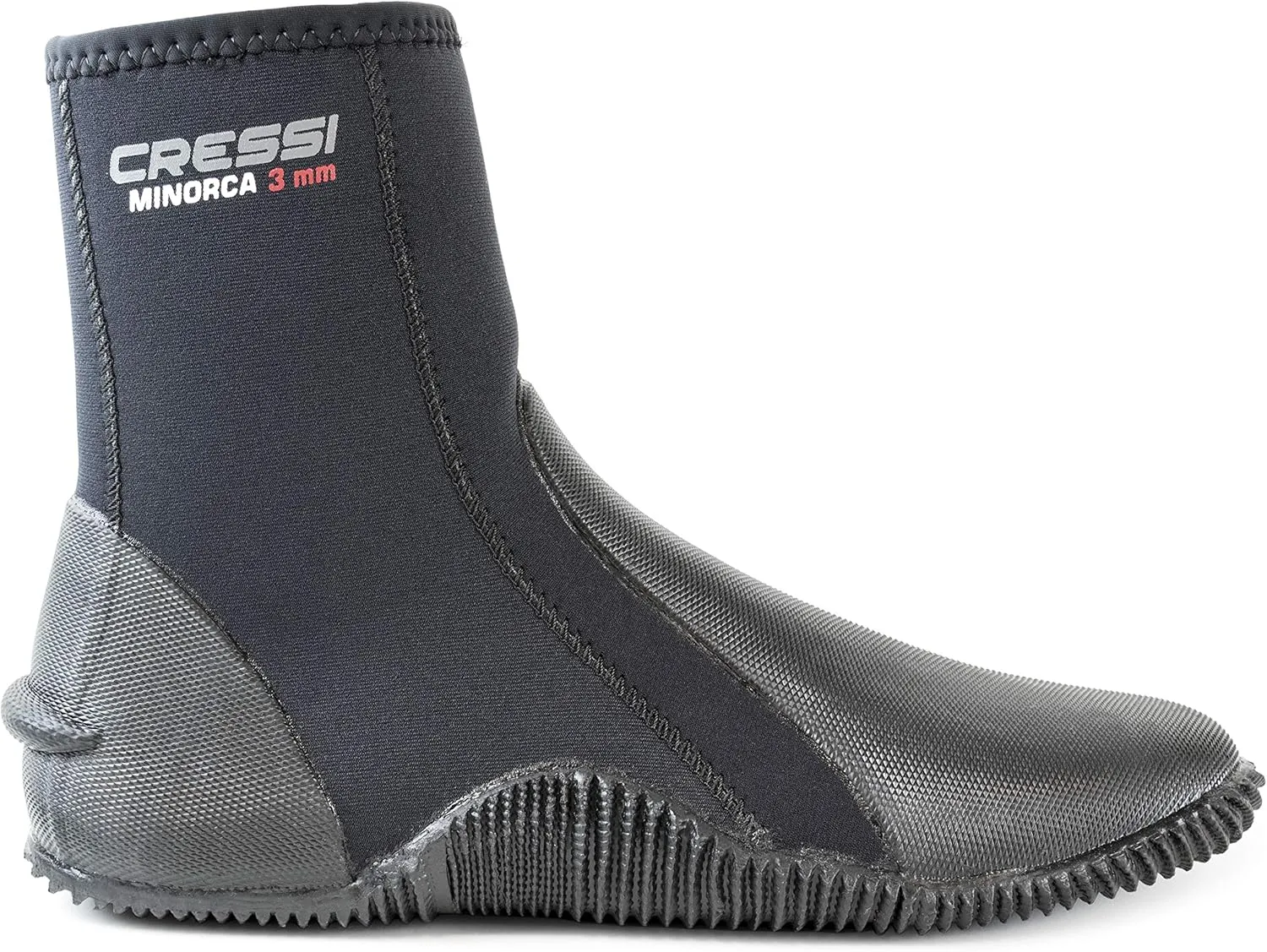Cressi Neoprene Adult Anti-Slip Sole Boots - for Water Sports: Scuba Diving, Snorkeling, Diving, Rafting, Windsurfing