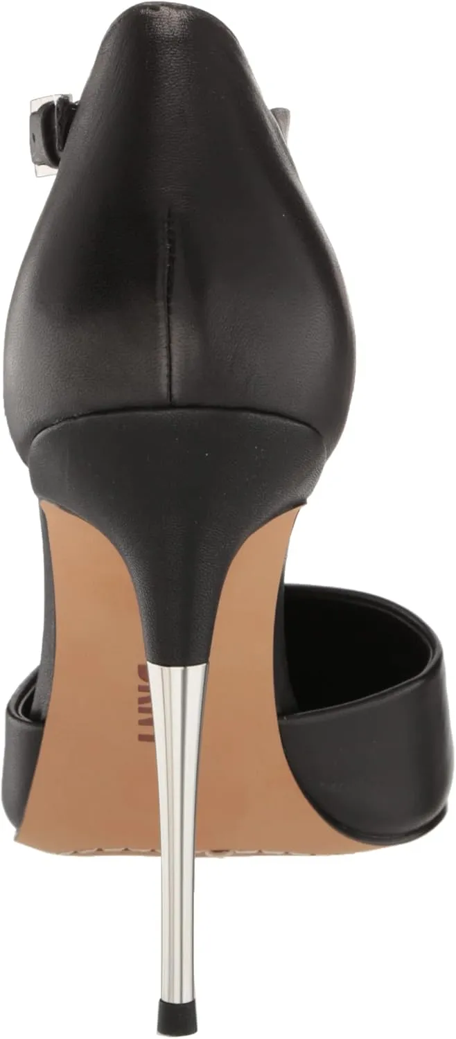 DKNY Women's Stiletto Veata-Slingback Pu Heeled Sandal