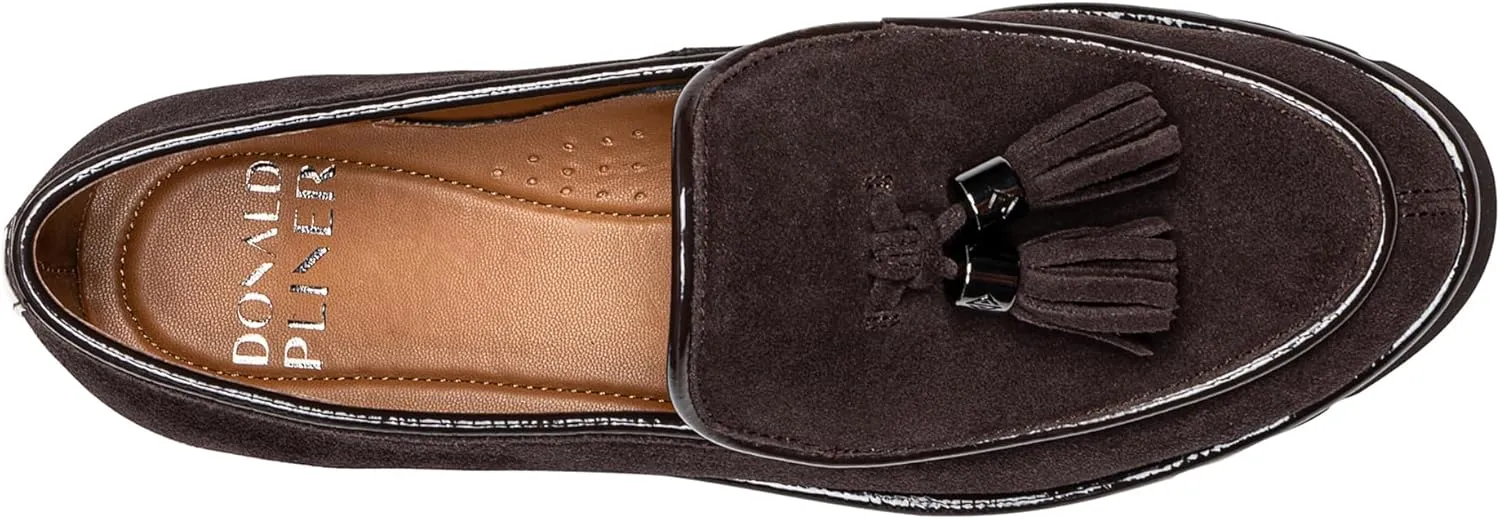 Donald Pliner Women's Eclipse Dress Loafers, Slip-On Shoes, Comfortable Flats for Everyday Walk