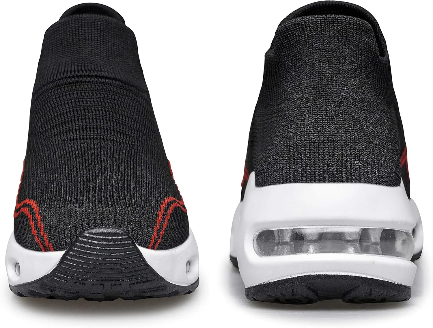 DOUSSPRT Womens Walking Shoes Slip on Sock Sneakers Lady Girls Nurse Mesh Air Cushion Platform Loafers Fashion Casual