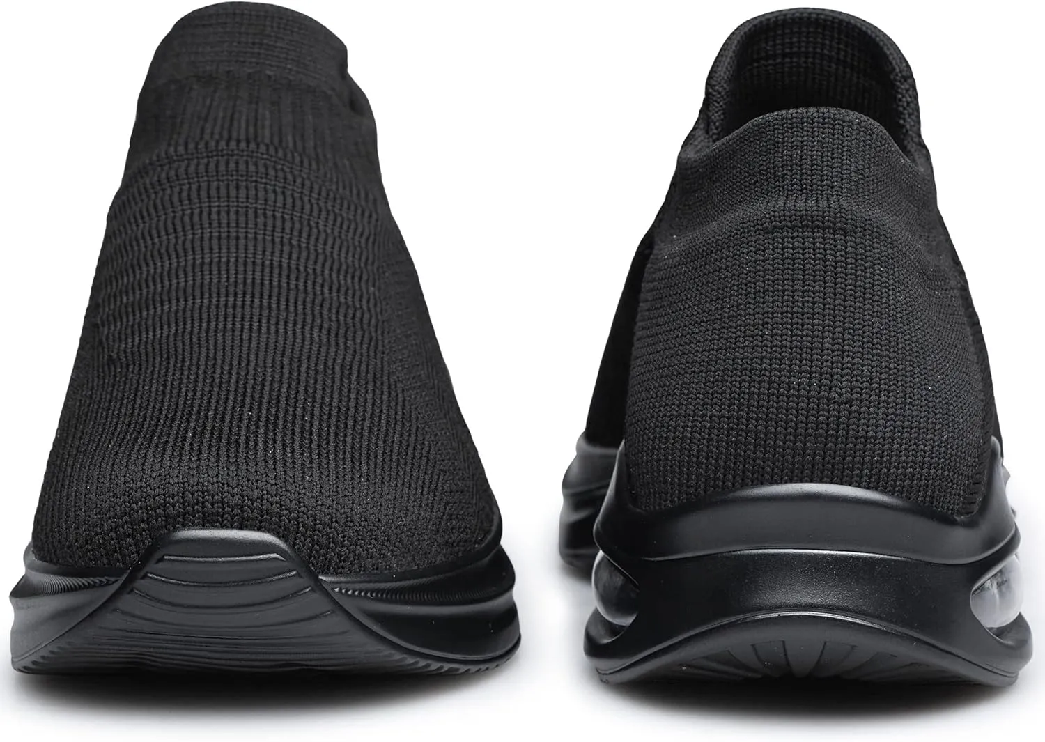 DOUSSPRT Womens Walking Shoes Slip on Sock Sneakers Lady Girls Nurse Mesh Air Cushion Platform Loafers Fashion Casual