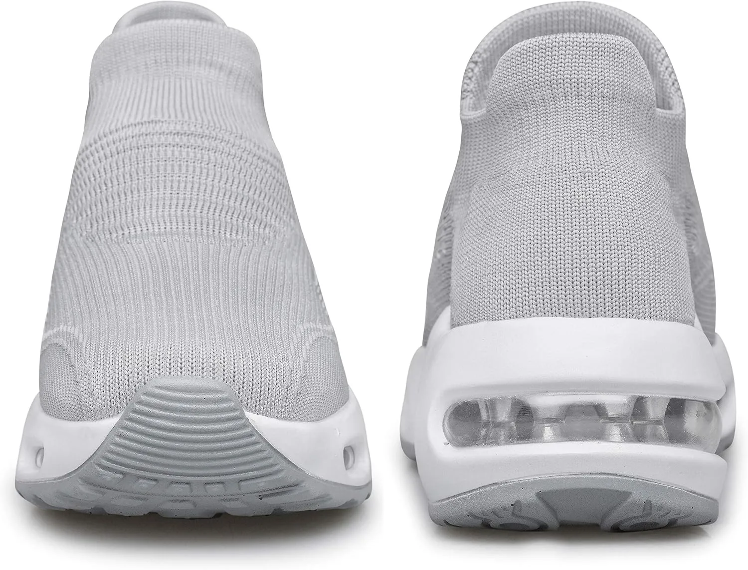 DOUSSPRT Womens Walking Shoes Slip on Sock Sneakers Lady Girls Nurse Mesh Air Cushion Platform Loafers Fashion Casual