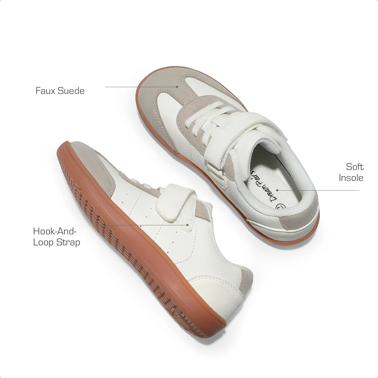 DREAM PAIRS Boys Girls Shoes Kids Barefoot Casual Walking Lightweight Running Athletic Sneakers Little Kid Big Kid