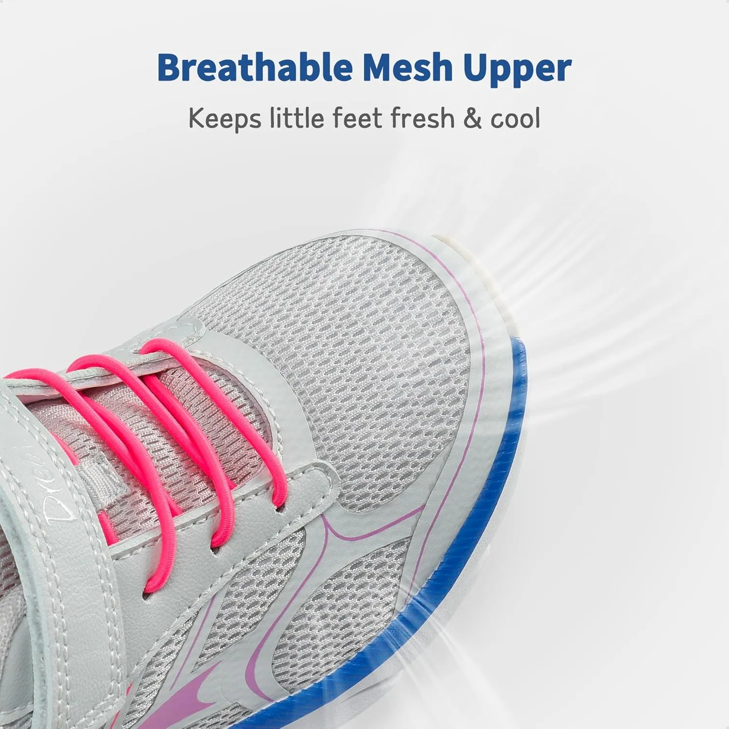 DREAM PAIRS Boys Girls Sneakers Kids Tennis Running Shoes EZ-ONs EZ-Plays Athletic Sport Gym Lightweight Breathable Shoes