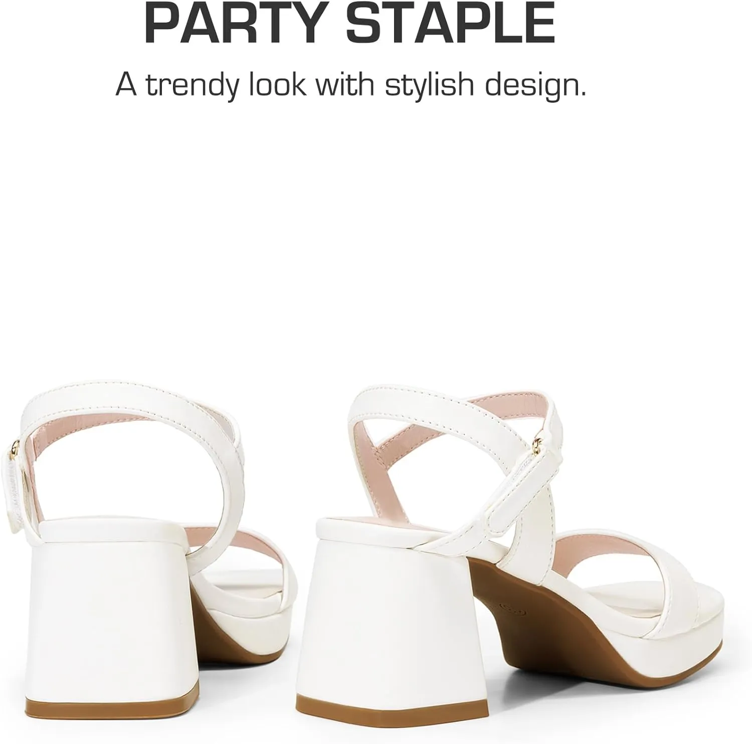 DREAM PAIRS Girls Sandals Open Toe Low Block Chunky Heels Sandals Party Dress Pumps Shoes for Little Big Kid
