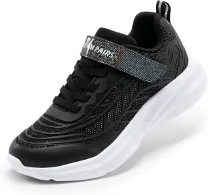 DREAM PAIRS Girls Shoes Kids Tennis Sparkle Ease Running Athletic Lightweight Sneakers for Little/Big Kids Toddler