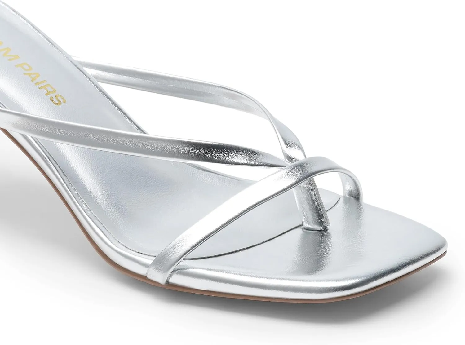 DREAM PAIRS Heels for Women Flip Flops Kitten Low Heels Open Square Toe Thong Heeled Sandals, Sexy Fashion Comfort Shoes for Party Casual Slides