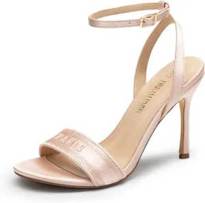 DREAM PAIRS High Stilettos Heels for Women Sexy Open Toe Strappy Sandals Shoes Ankle Strap Fashion Dressy Heels for Party Wedding