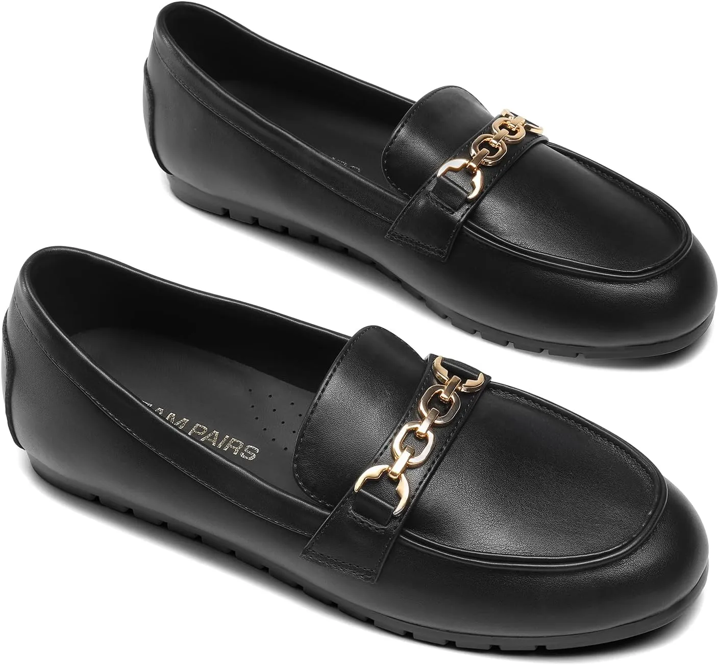 DREAM PAIRS Loafers for Women Casual Comfortable Slip On Flat Shoes Lightweight Leisure Work Shoes Comfort Walking Shoes
